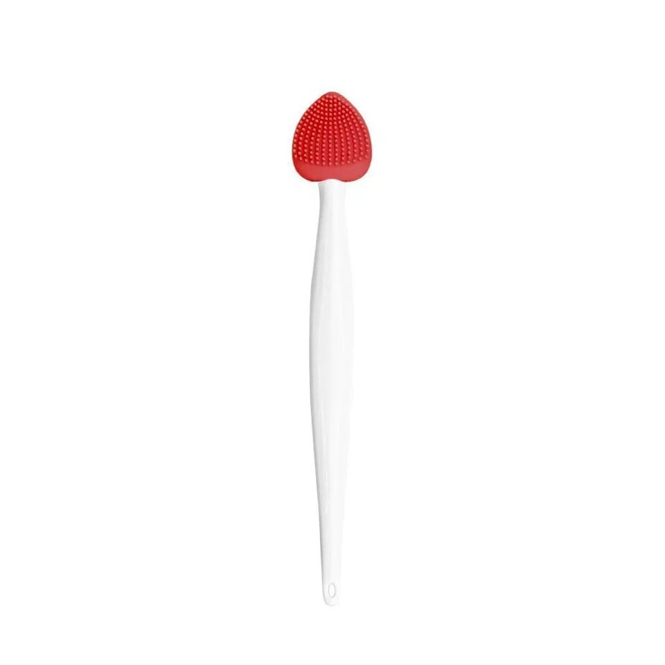 Brosse Nettoyante pour le Visage - DoubleSilkBrush™ - Cœur Rouge - Nomada beauté