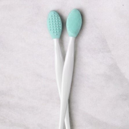 Brosse Nettoyante pour le Visage - DoubleSilkBrush™ - Vert - Nomada beauté