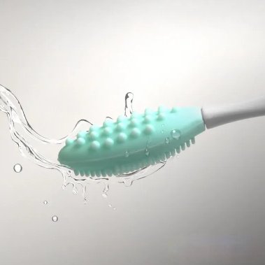 Brosse Nettoyante pour le Visage - DoubleSilkBrush™ - Vert - Nomada beauté