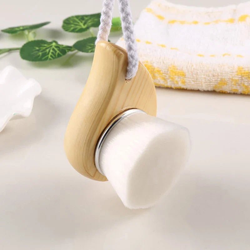 Brosse Nettoyante pour le Visage - FacialCleaningBrush™ - Blanc - Nomada beauté